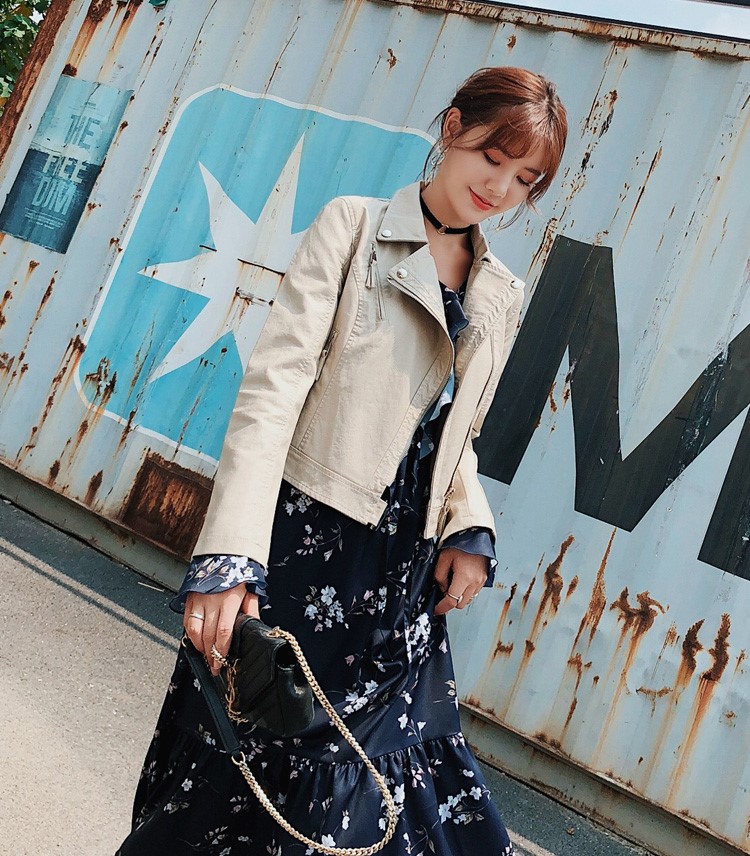 帅气硬朗的皮衣留给最懂时尚的你,个性十足的皮衣外套时髦又个性