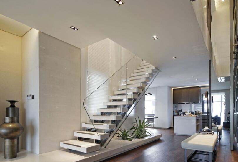 不锈钢楼梯扶手哪种好看要实用,不锈钢楼梯扶手效果图片大全