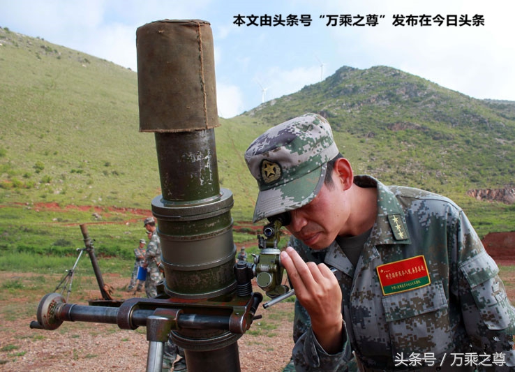 解放军迫击炮大战国军,一战时期120mm迫击炮