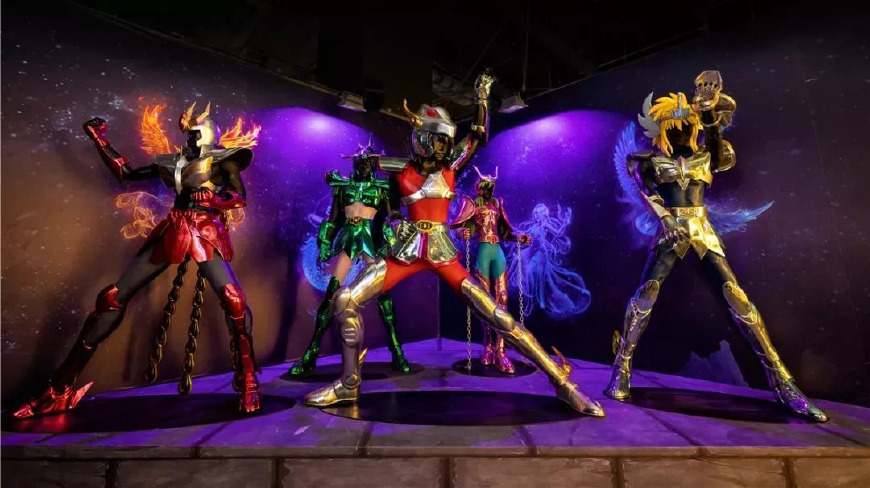 圣斗士星矢三十周年展览上海,圣斗士星矢燃烧银河战争篇