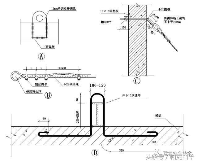 单双排脚手架搭设规范图解,室外脚手架临时楼梯搭设图解