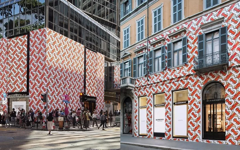 burberry现代中国新年广告,burberry新中式