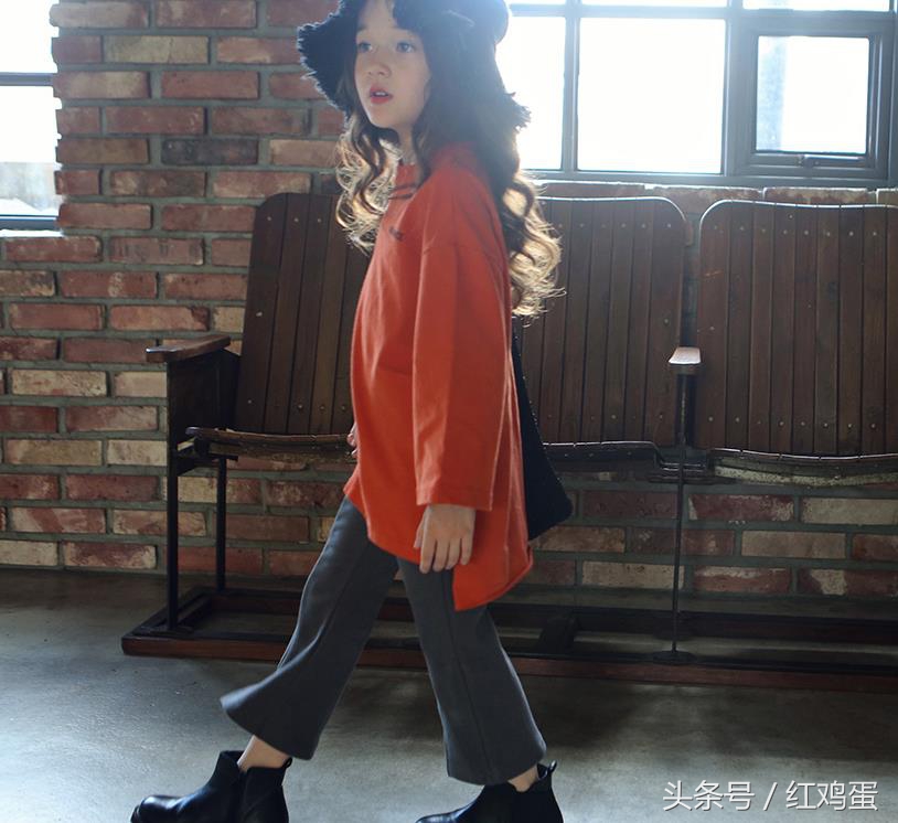 七岁女孩衣服秋冬款韩货,韩国女童6-12岁套装潮流