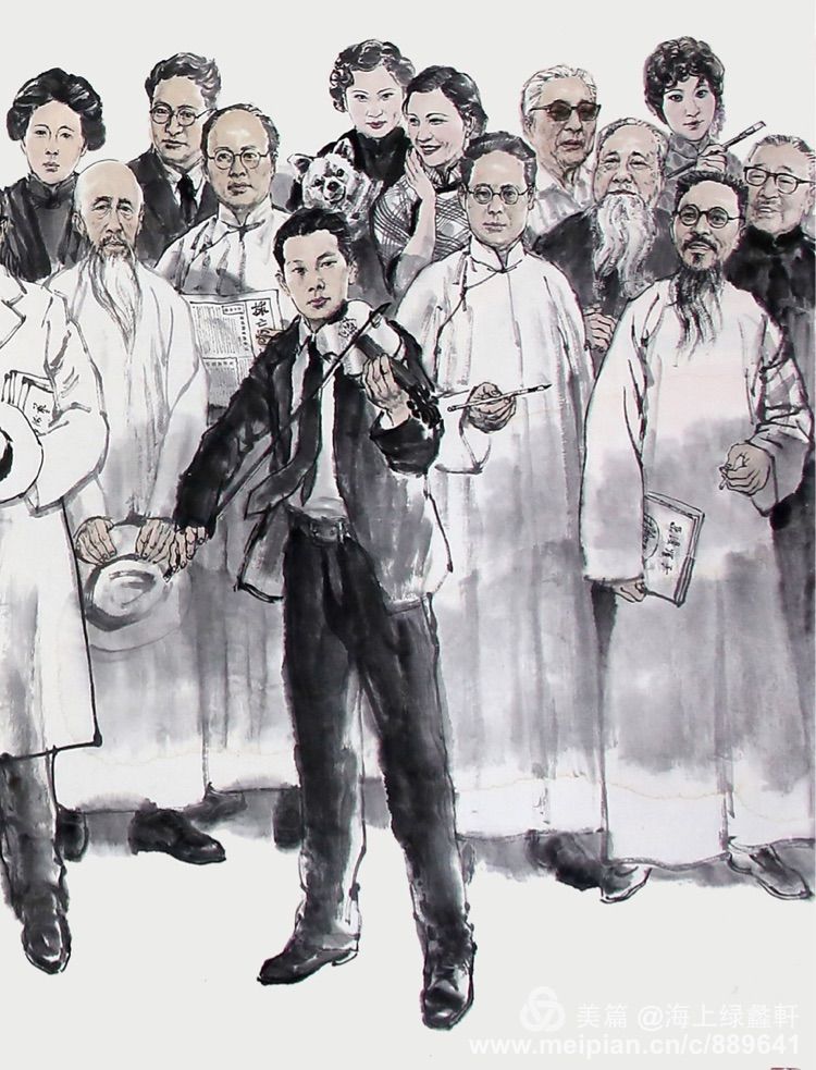 虹口名人|奚文渊4米巨制文化大家「秋晗德国精品淘奖你上头条」