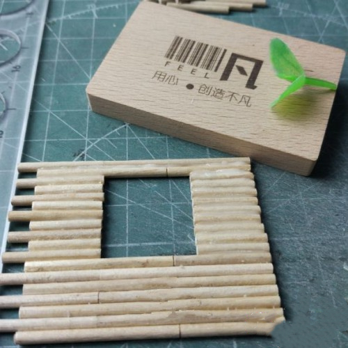 用牙签制作精美小木屋的视频,如何用牙签做成小木屋教程