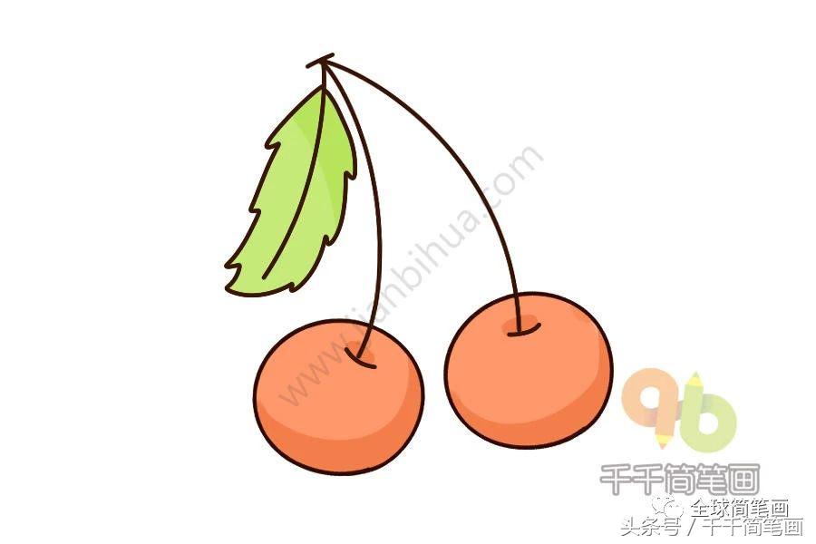 儿歌多多蔬菜水果简笔画,我最喜欢的蔬菜水果简笔画