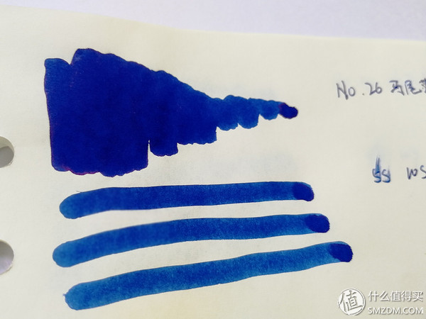 diamine墨水试色,彩墨试色卡