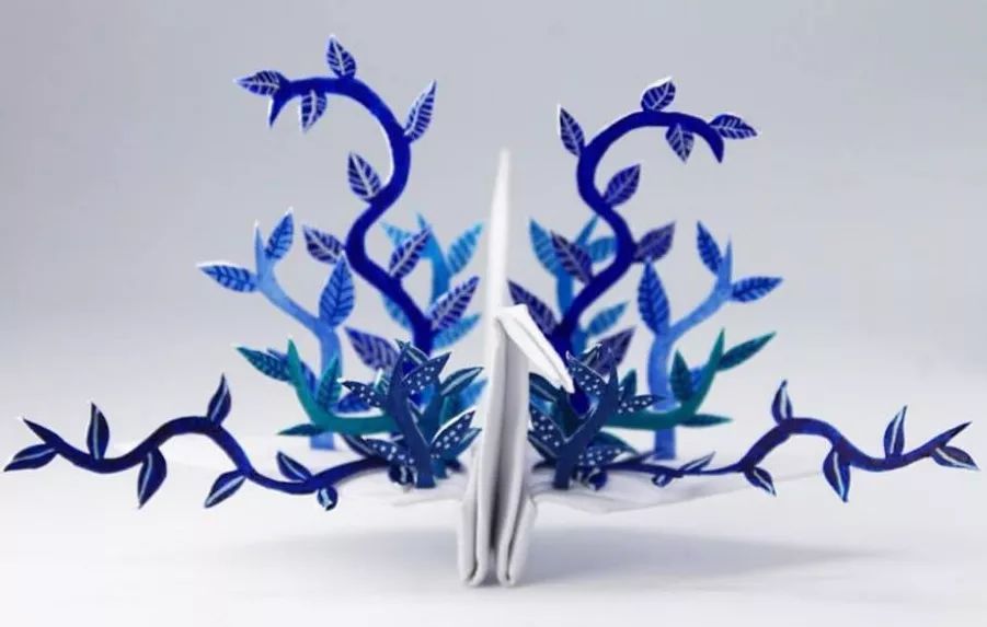 每天折一个千纸鹤,每天折一只纸鹤