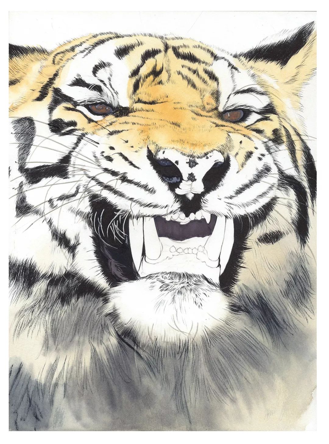 拥有800万超高人气，看看这位大神，是如何用水溶彩……