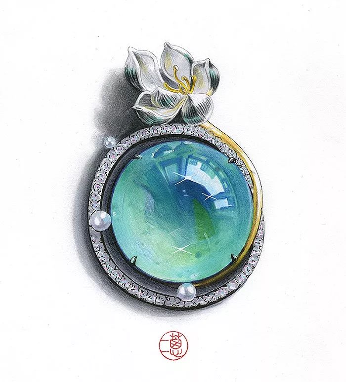 拥有800万超高人气，看看这位大神，是如何用水溶彩……