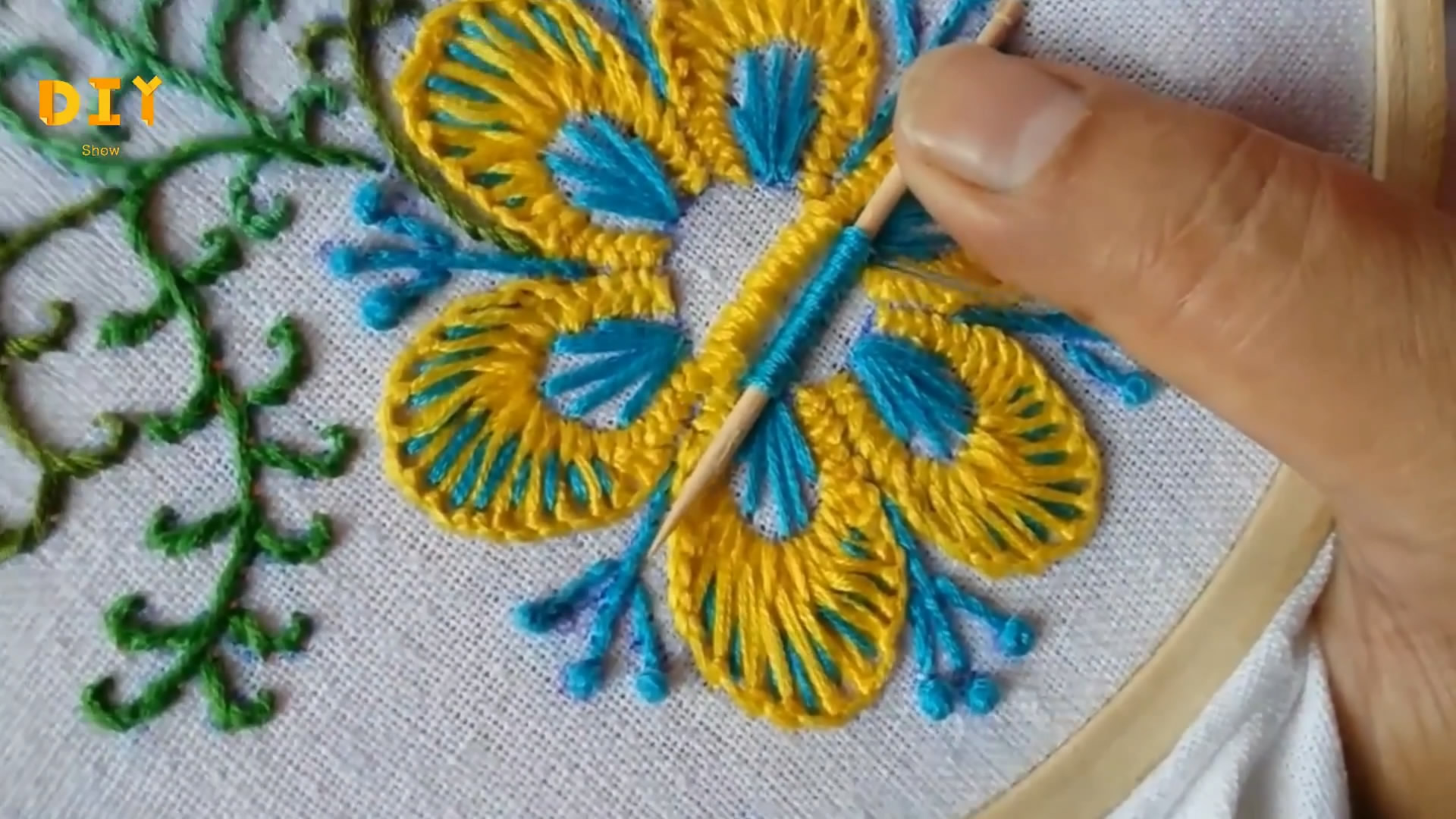 手工刺绣怎么做教程,DIY刺绣手工教程