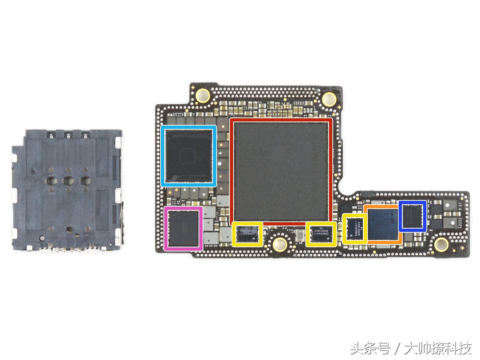 iphonexsiphonexsmax有什么区别,iphonexs和xsmax拆机对比