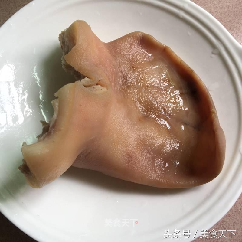 脆脆的猪耳朵下酒神器,卤猪耳朵下酒