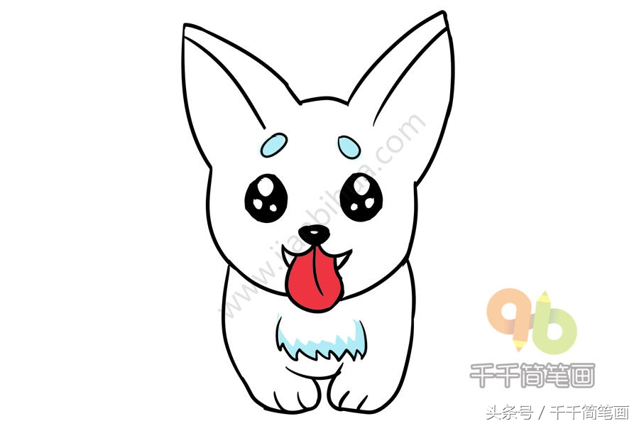 育儿简笔画小动物,育儿简笔画可爱小猪