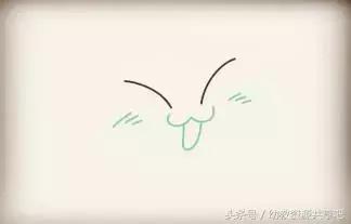 可爱萌萌哒小猫咪简笔画,怎么画可爱呆萌的小猫咪的简笔画