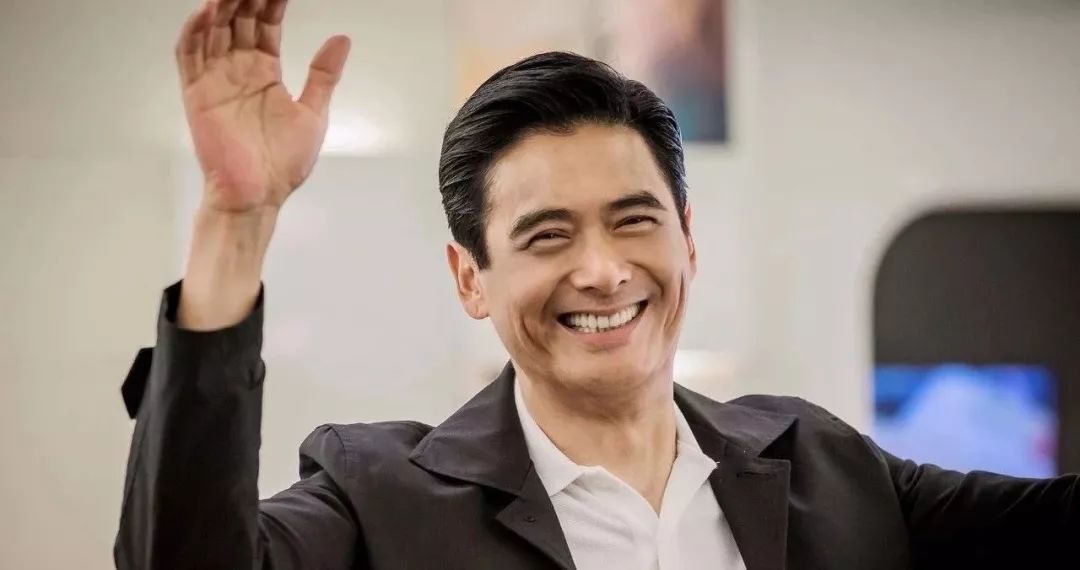 周润发福州街头,独家采访周润发