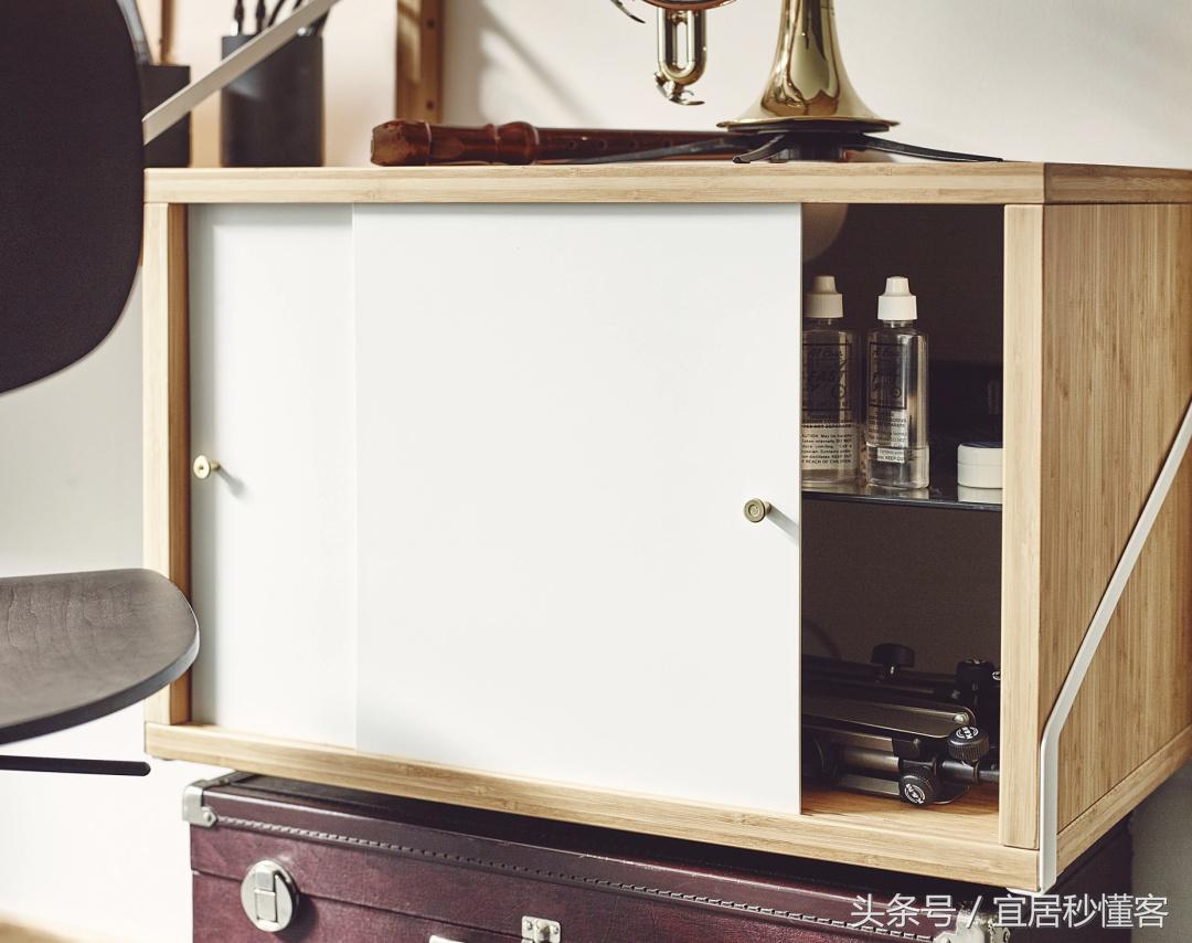 宜家“最会装”的10款收纳柜，小户型也能越住越大