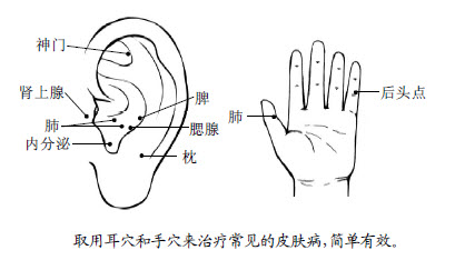 每天按摩2个穴位,坚持1周,皮肤病好了,脾胃也好了!