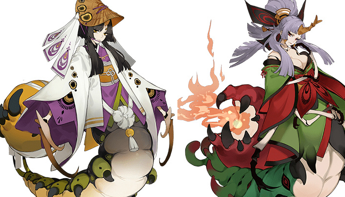 阴阳师新sr式神,络新妇和清姬