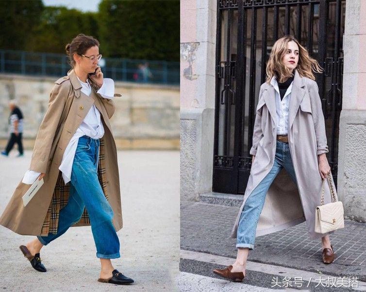 秋天风衣怎么搭配好看图片女,一件风衣搞定整个秋天百搭时尚