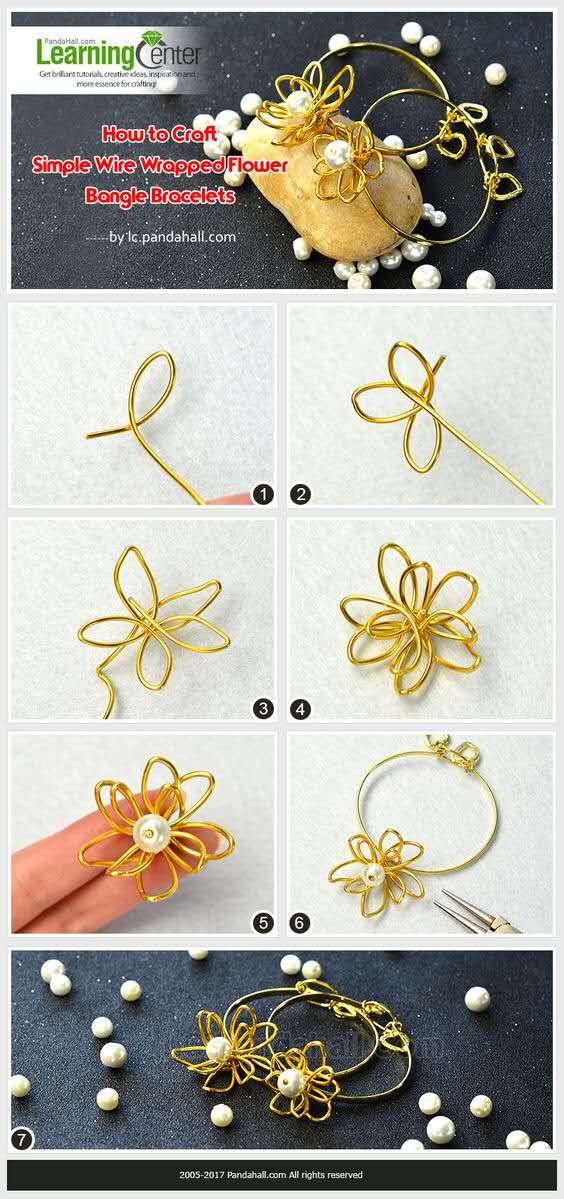 绕线古风首饰diy入门教程,纯手工绕线制作首饰教程