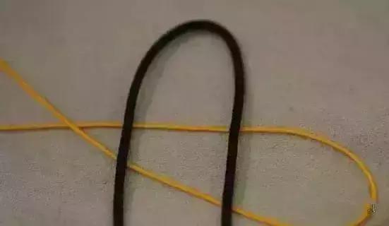 蜜蜡文玩手串绳子双股打结方法,文玩核桃手串单线打结方法