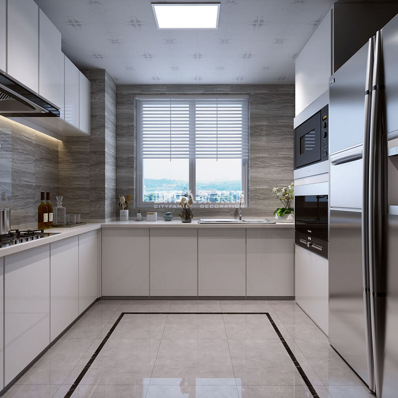 西安赛高悦府201㎡新中式风格装修，在闹市中开辟一处静地！