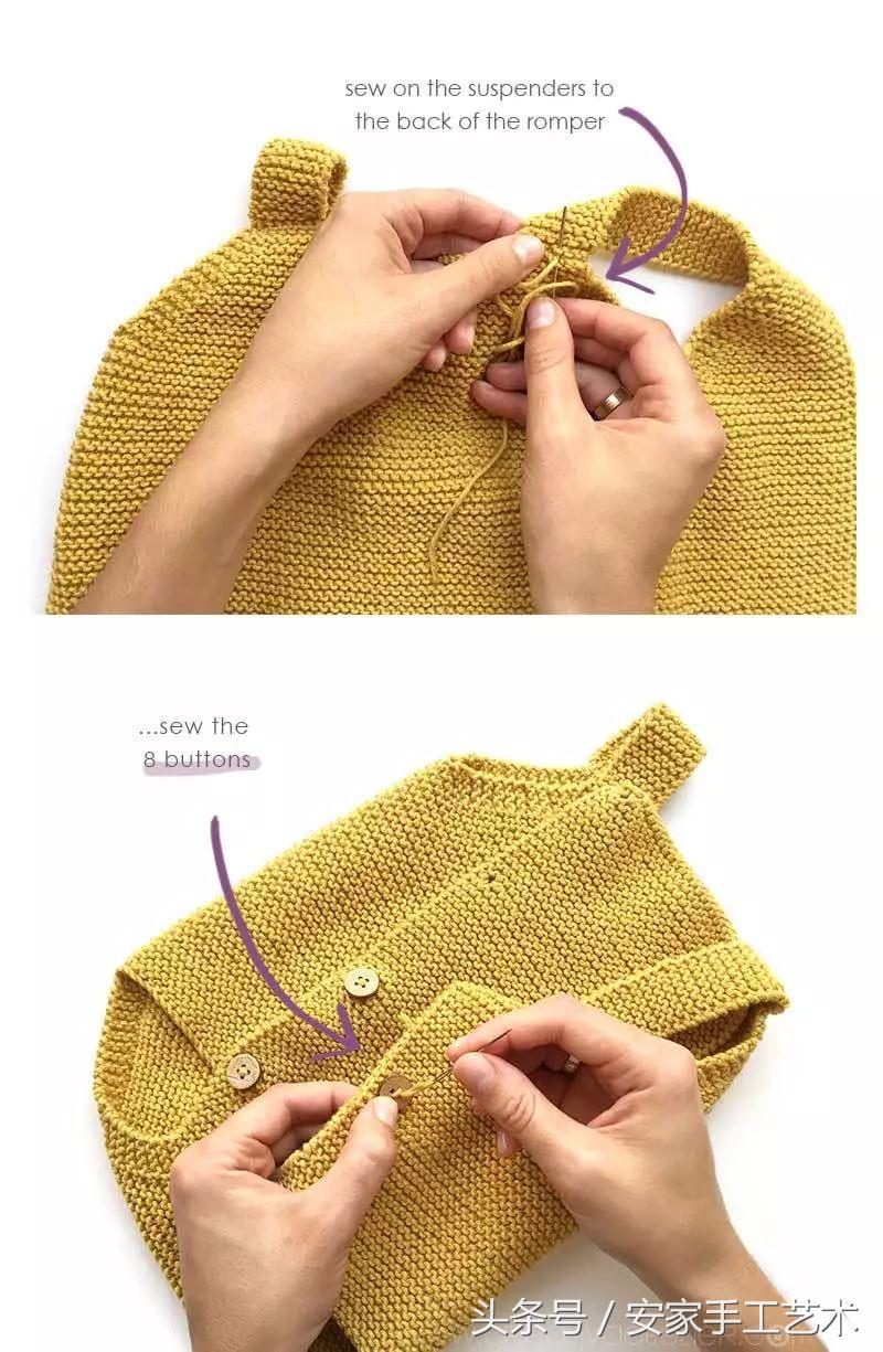 宝宝针织连体衣教程,婴儿连体衣超厚无帽