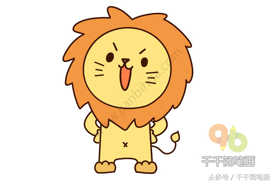 动物园大门简笔画简单又好看,动物园里的熊简单又帅气简笔画