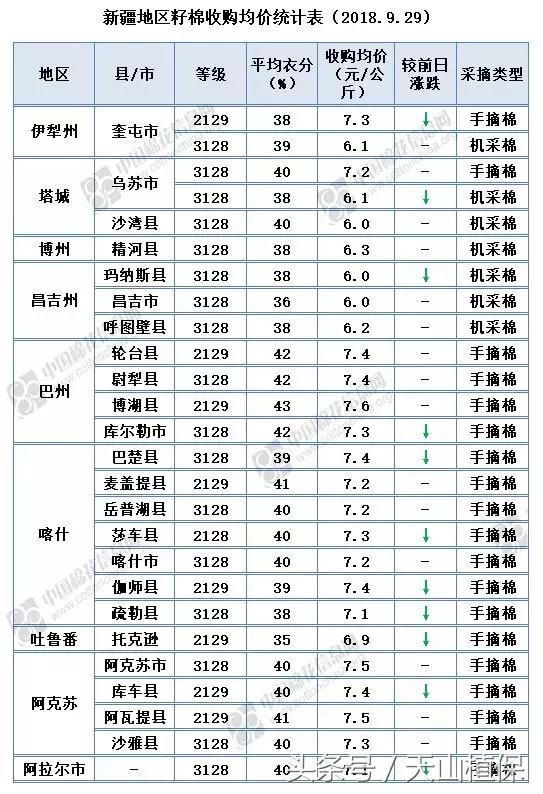 今日新疆籽棉价格行情走势,今日棉价新疆籽棉价