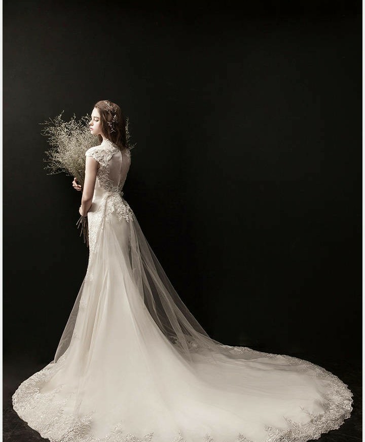 十二星座专属婚纱巨蟹座太美了,十二星座专属梦幻婚纱