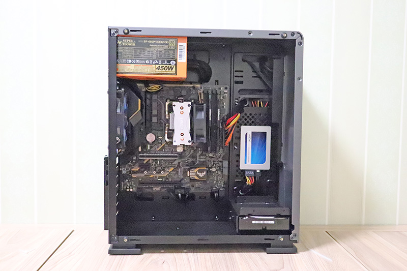 k88青春版机箱怎么理线,机箱电源在上面怎么理线