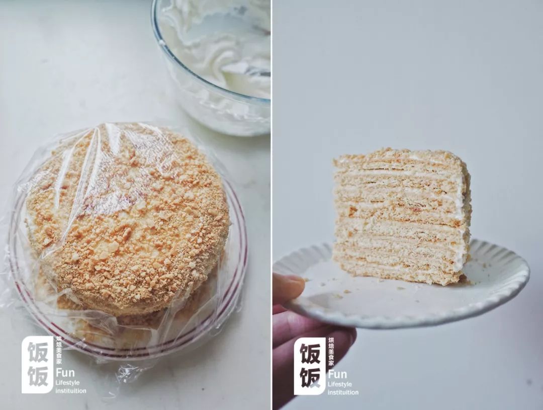 俄罗斯提拉米苏蜂蜜蛋糕,俄罗斯拿破仑蛋糕千层酥