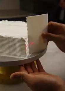 蛋糕抹面加色的技巧和手法,蛋糕抹面新手教程抹刀尺寸