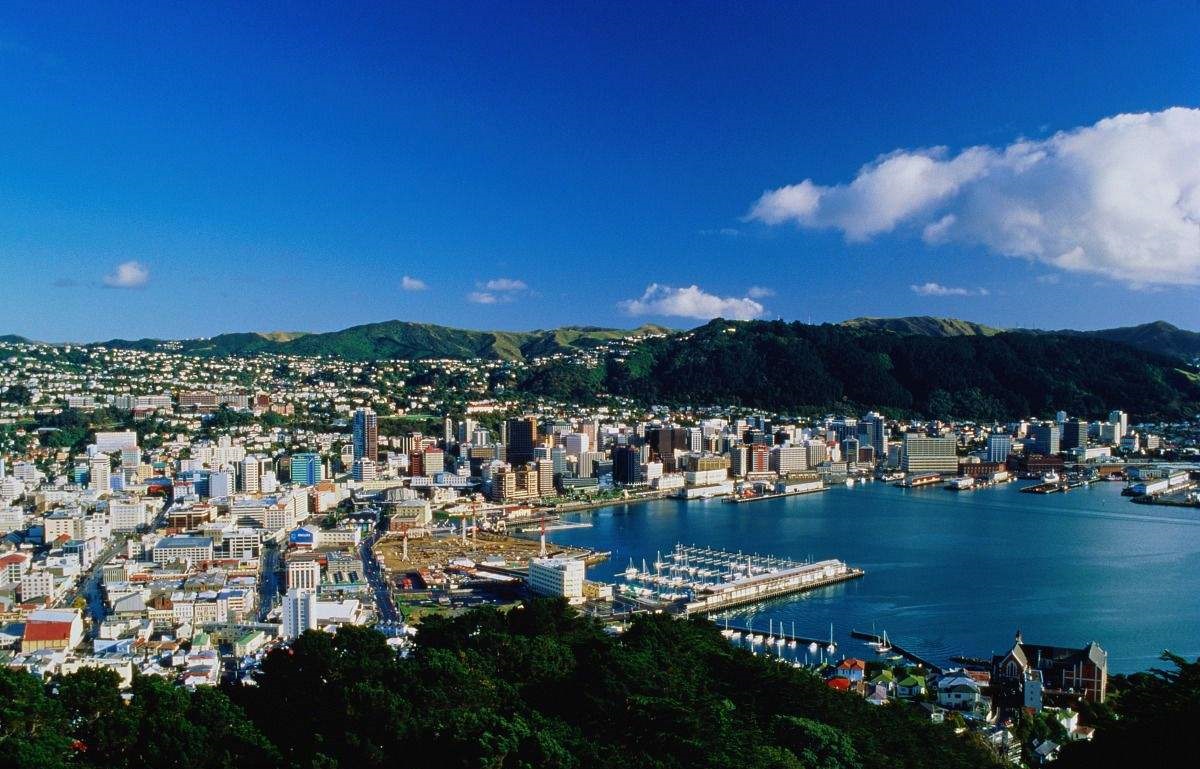 新西兰一个风景如画的国家,新西兰风景绿色