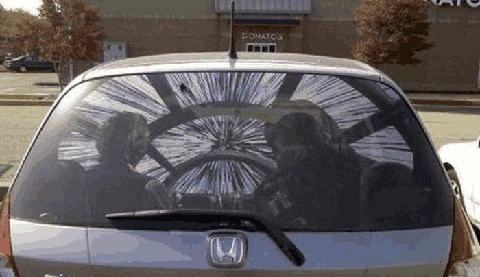 汽车贴什么花,贴花汽车