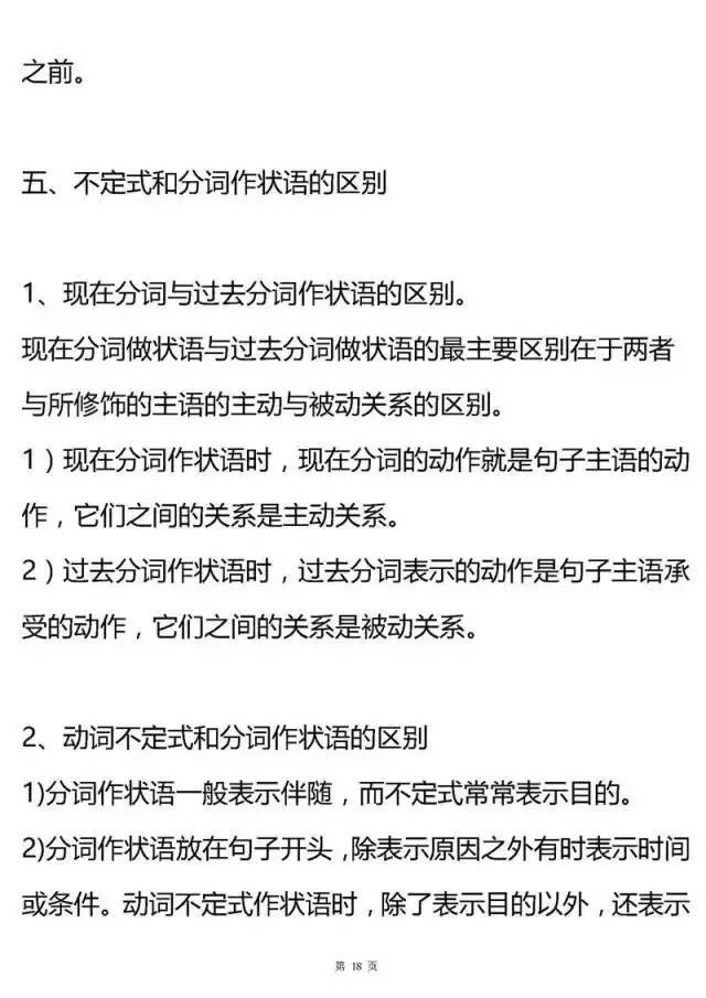 高中英语语法必备知识归纳,高中英语语法基础知识大全高考