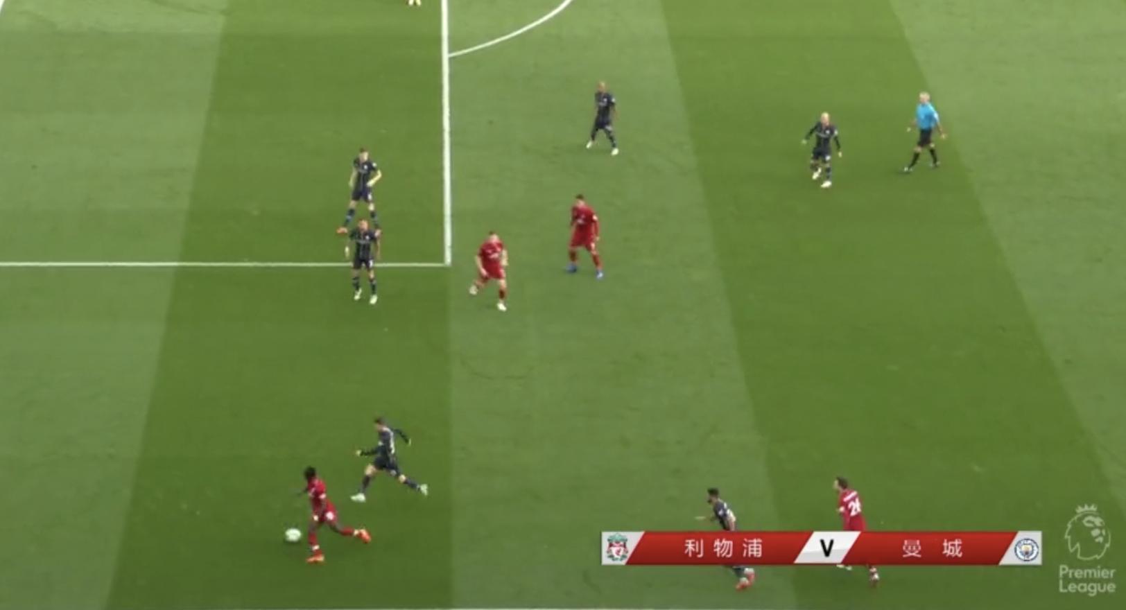 战术分析曼城1比2切尔西,利物浦战术板