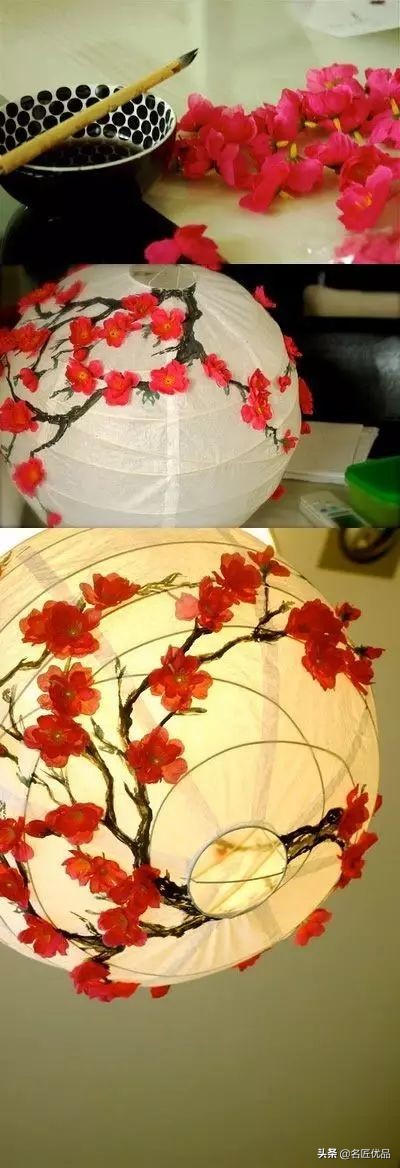 过年灯笼手工制作挂门边,灯笼手工制作春节小灯笼