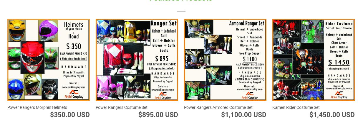 继续分享几个shopifycosplay店铺