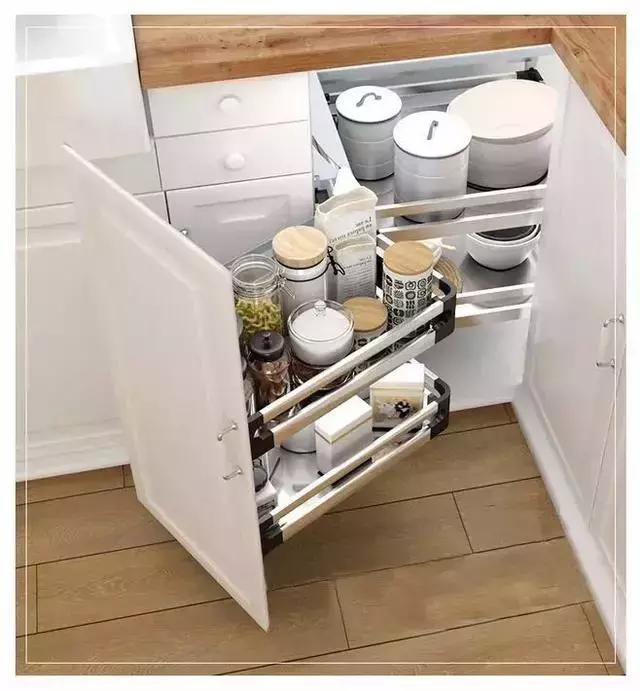 给大家推荐一款橱柜设计,自带高级感的橱柜这样设计