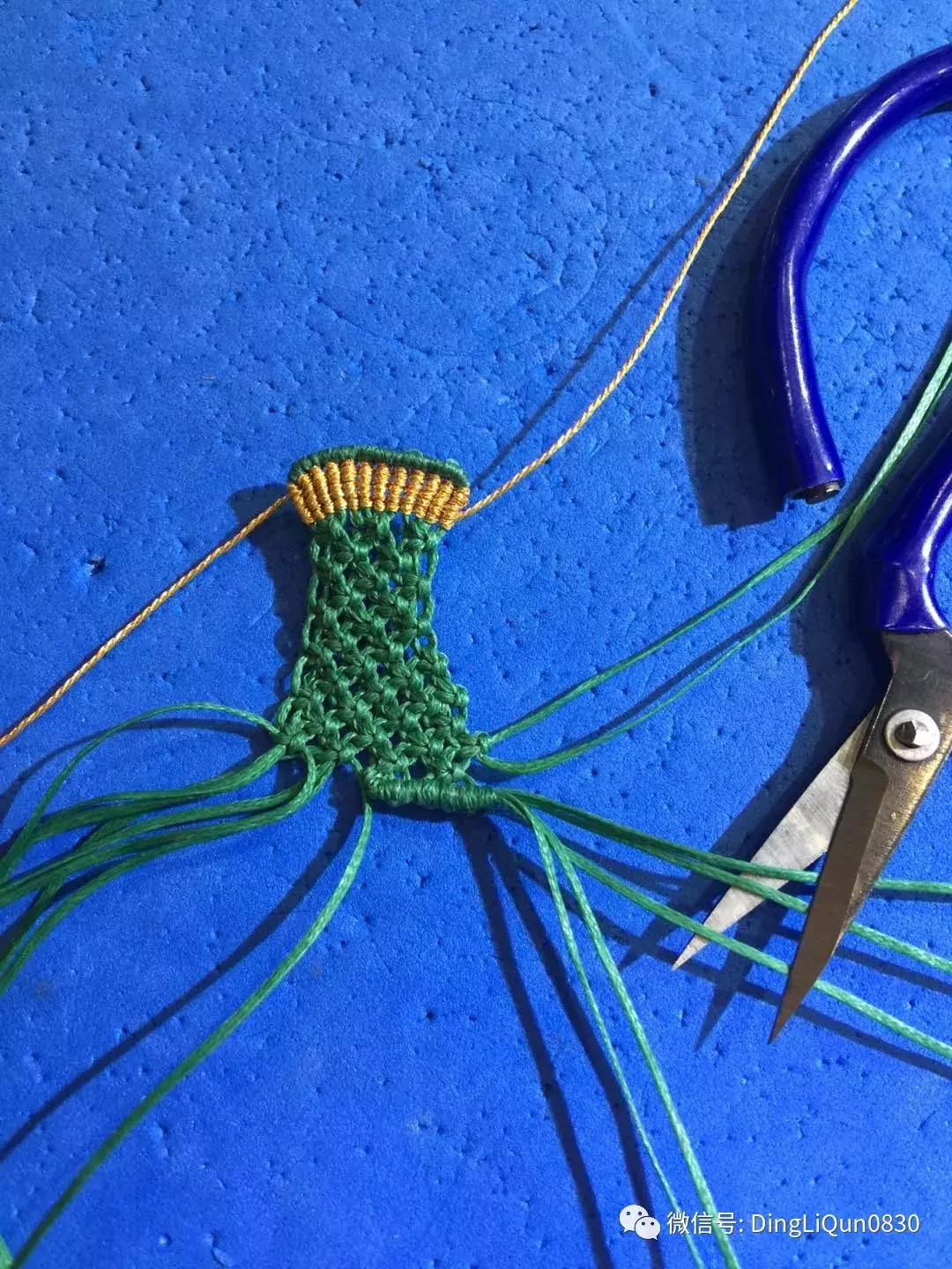 编绳教程铃铛,编绳教程防烫