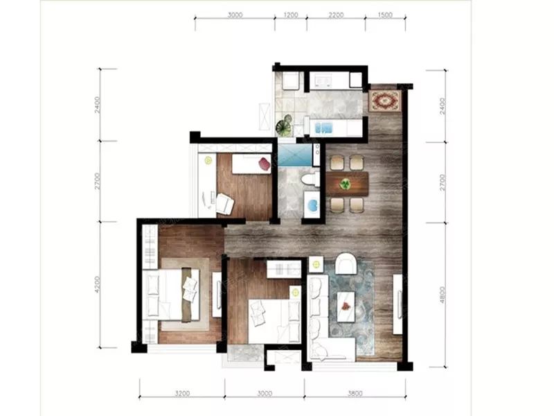 同属东二环万年场片区新入市的锦府与润府各有千秋你会选哪个？