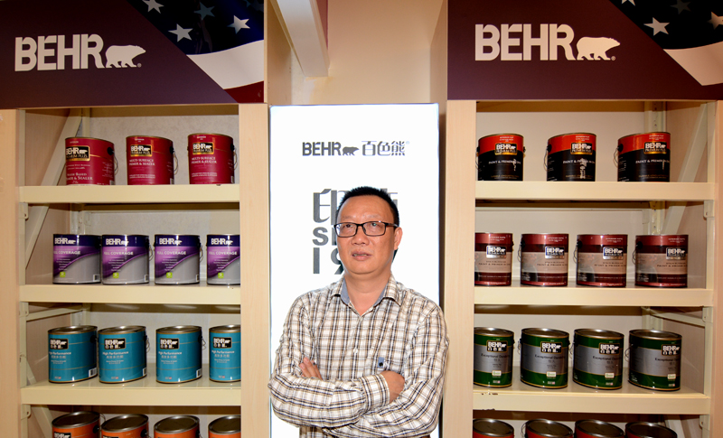 陈家胜的“Behr百色熊”涂料情缘:选择比努力更重要