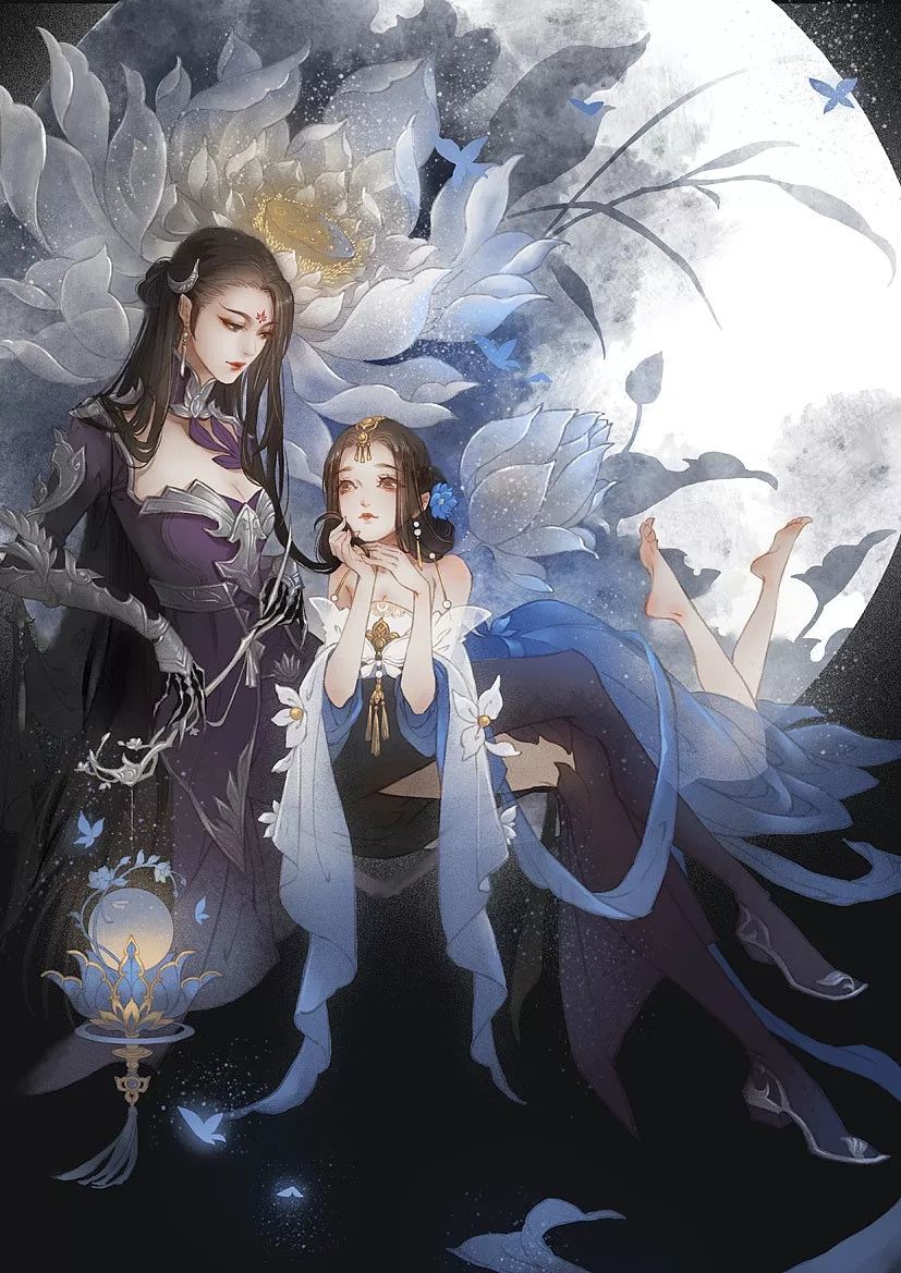 特别惊艳的古风美人画稿,惊艳古风美人手绘