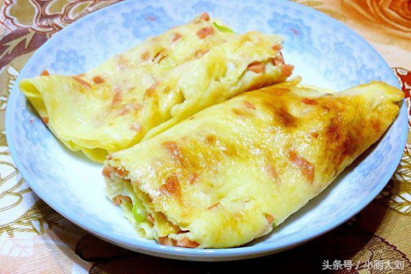 用炒菜锅做鸡蛋饼怎样可以不粘锅,鸡蛋饼怎样煎得又薄又圆又好吃