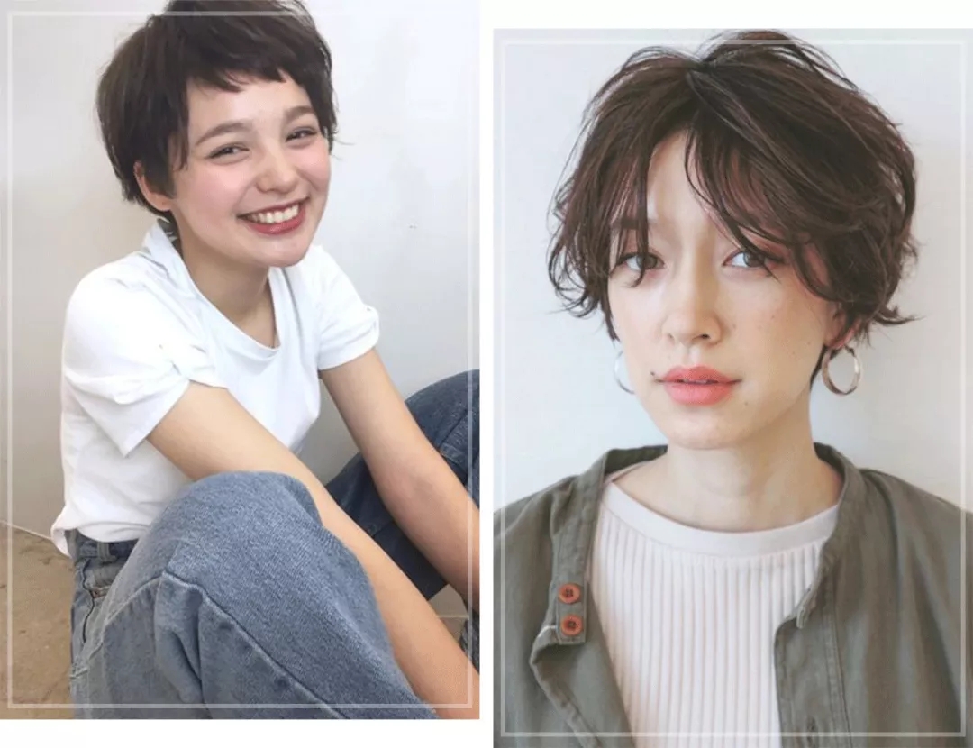 短发造型50岁,40-50最好看的短发