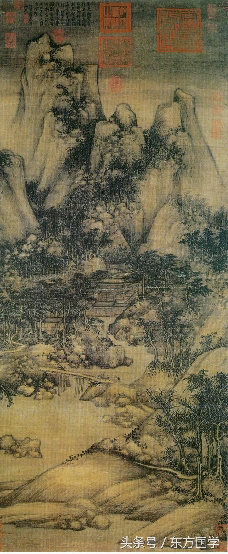 金色长城风水画朝向,长城的风水画的寓意和象征