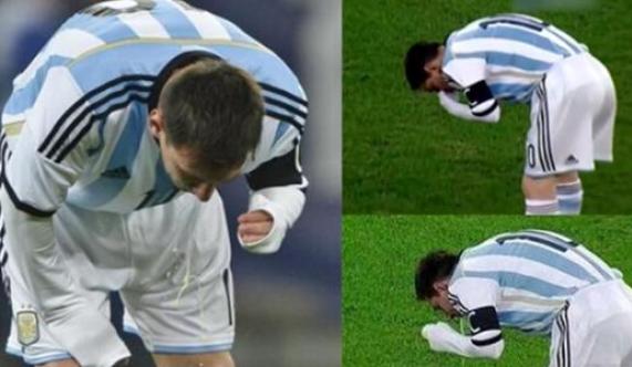 梅西赛场呕吐原因,梅西场上呕吐什么原因