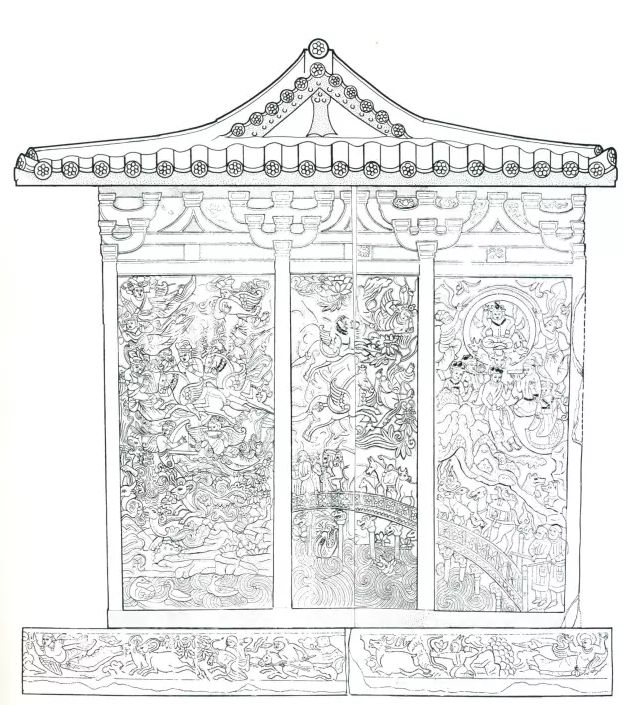 粟特人石椁,粟特石椁